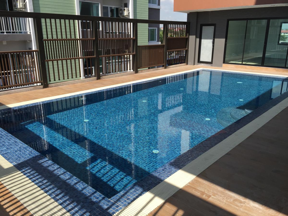 Aparthotel Modernbright Laemchabang Landkreis Landkreis Bang Lamung Exterior foto
